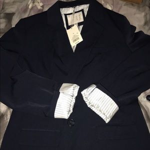 navy women’s blazer size 8